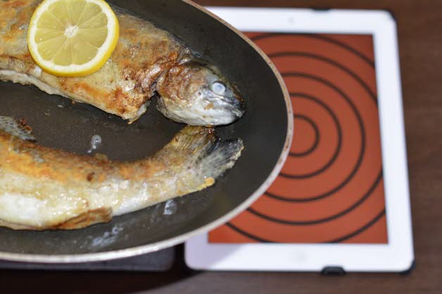 iPad pour cuisson